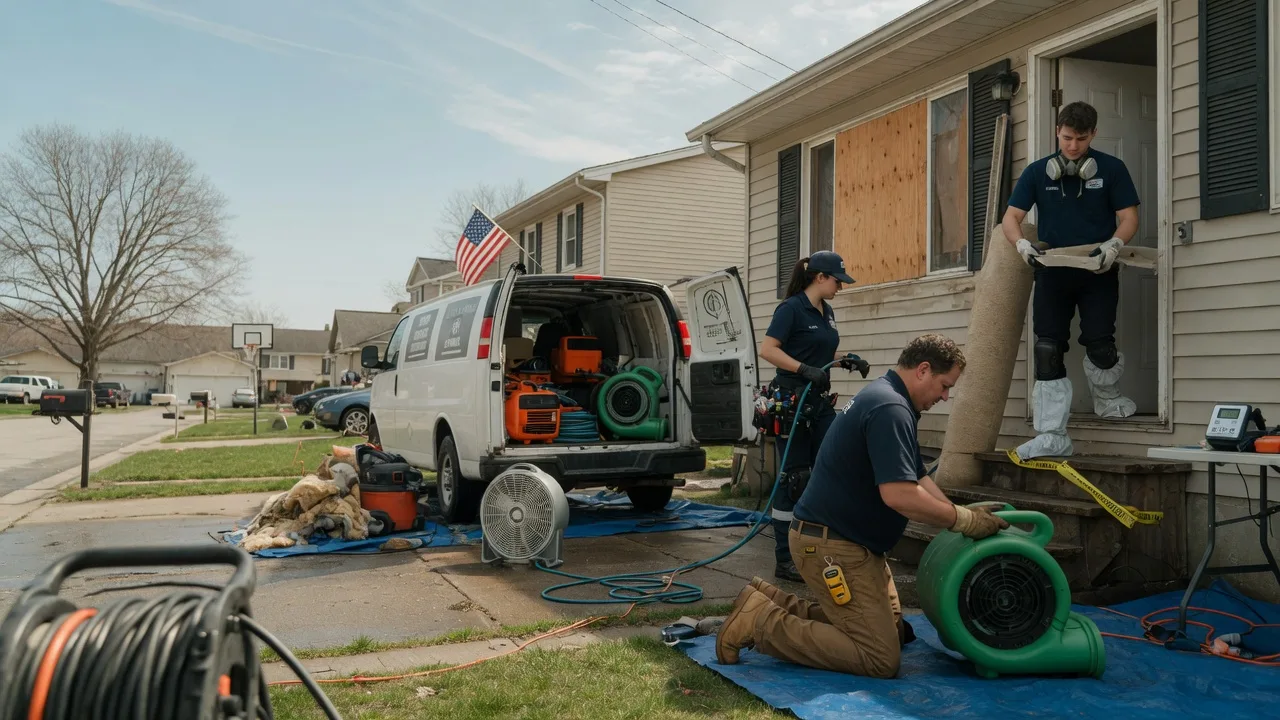 Water Damage Restoration in West Olive, MI near me